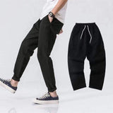 Men Purple Joggers Pants Mens Pockets Streetwear Cargo Pants Male Hip Hop Track Pants Korean Fashions Overalls